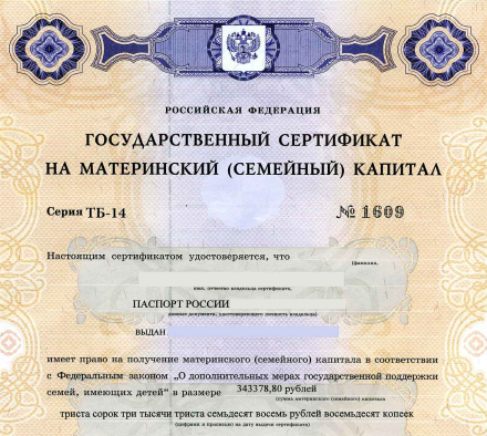 Использовать материнский капитал